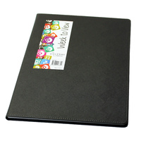 2026 Diary Becall A4 Week to View Casebound Black Last Diary Company BA47BK