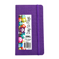2027 Diary The Last Diary Company Becall B6 Day to Page Purple, BB61PU