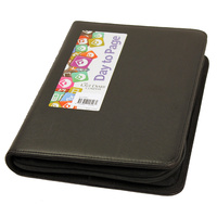 2026 Diary Nicholls A5 Midi Day to Page Zip Black Last Diary Company A51ZBK