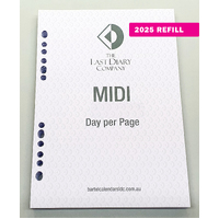 2026 Refill Nicholls A5 Midi Day to Page by Last Diary Company NA51