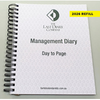 2026 Refill Victoria Quarto Day to Page Wiro by Last Diary Company VQ1