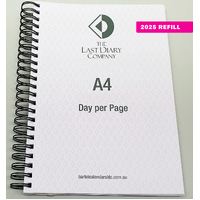 2026 Refill Victoria A4 Day to Page Wiro by Last Diary Company VA41