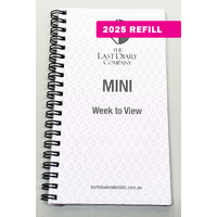 2026 Refill Victoria B6 Mini Week to View Wiro by Last Diary Company VB67