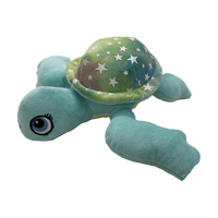 Huggable Toys Aquarium Plush 20cm Turtle Flipper Blue Glow-In-The-Dark, OItur-Fli-Bl