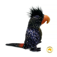 Huggable Toys Australiana Plush 25cm Karrack Cockatoo, hbir-coc-Kar