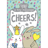 Affirmations Tiny Treasures: A Tiny Message - Cheers!