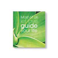 Affirmations Pocket Notepads: Most of all let love guide your life