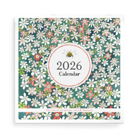 2026 Calendar Bee Square Wall, Affirmations BEECAL26