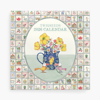 2026 Calendar Twigseeds Square Wall, Affirmations TWIGCAL26