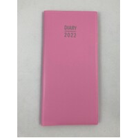 2022 Diary Fashion Pocket Week to View Pink by Ozcorp PD65