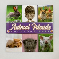 2022 Calendar Animal Friends Square Wall by Ozcorp CAL142
