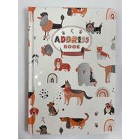 Ozcorp Address Book Bohemian Dog A5 Hard Cover AB72