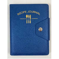 Ozcorp Luxury Recipe Journal Binder - Midnight RJ17