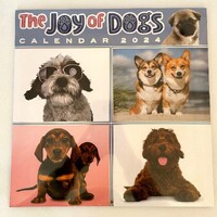 2024 Calendar Joy of Dogs Mini Wall by OzCorp CAL169