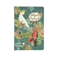 Ozcorp Address Book A5 Native Birds Hard Cover AB77