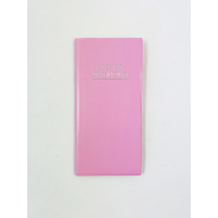 2026-2027 2-Year Planner Fashion Pocket Month to View Pink, OzCorp YP82
