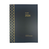 2026 Planner OzCorp A4 Month to View Black, OzCorp MOP05
