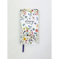 2026 Diary Fashion Slim Week to View Wildflowers, OzCorp D881