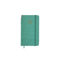 2026 Diary Contempo Slim Week to View w/ Pen Turquoise, OzCorp D897