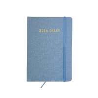 2026 Diary Contempo A5 Week to View Powder Blue, OzCorp D903