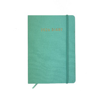 2026 Diary Contempo A5 Week to View Turquoise, OzCorp D904