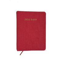 2026 Diary Contempo A5 Day to Page Spiral Coral, OzCorp D921