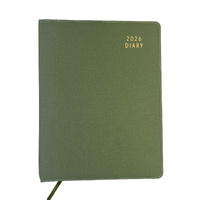 2026 Diary Contempo A4 Day to Page Spiral Gumleaf, OzCorp D929