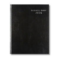 2026 Diary Business A4 Day to Page Black, OzCorp D932