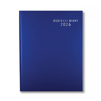 2026 Diary Business A4 Week to View Blue, OzCorp D937