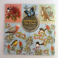 2026 Calendar Australian Flora & Fauna Square Wall, OzCorp CAL206
