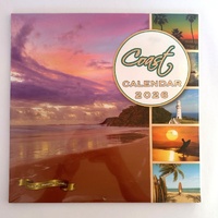 2026 Calendar Coastal Square Wall, OzCorp CAL207