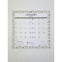 2026 Calendar Easy View Gumleaf Magnetic Wall, OzCorp CAL214