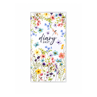 2027 Diary OzCorp Fashion Pocket Week to View Wildflowers, PD91