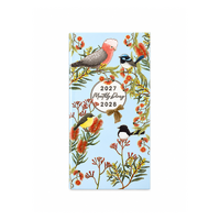 2027-2028 2-Year Diary OzCorp Fashion Pocket Month to View Tiny Birds, YP83