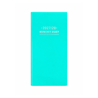2027-2028 2-Year Diary OzCorp Fashion Pocket Month to View Aqua, YP87