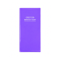 2027-2028 2-Year Diary OzCorp Fashion Pocket Month to View Purple, YP88