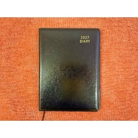 2027 Diary OzCorp Contempo A4 Week to View Black, CA4SW1027