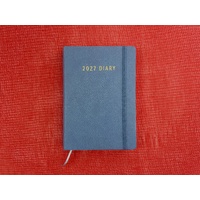 2027 Diary OzCorp Contempo A5 Day to Page Softcover Ocean Blue, DA5CD3227