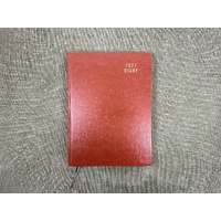 2027 Diary OzCorp Contempo A4 Day to Page Casebound Tan, EA4CD2127