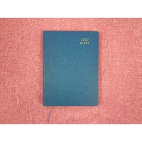 2027 Diary OzCorp Contempo A4 Day to Page Casebound Ocean Blue, EA4CD3227