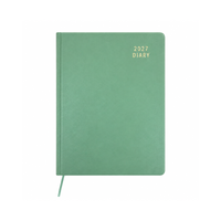 2027 Diary OzCorp Contempo A4 Day to Page Casebound Olive, EA4CD4227