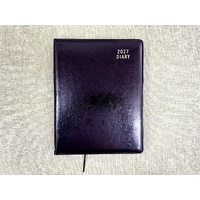 2027 Diary OzCorp Contempo A4 Day to Page Spiral Black, EA4SD1027
