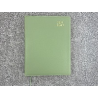 2027 Diary OzCorp Contempo A4 Day to Page Spiral Olive, EA4SD4227