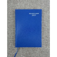 2027 Diary OzCorp Business Basic A4 Day to Page Royal Blue, H-CA4D3027