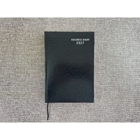 2027 Diary OzCorp Business Basic A5 Day to Page Black, H-DA5D1027