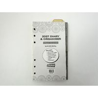2027 Refill OzCorp B6 Week to View, KORSWREF27