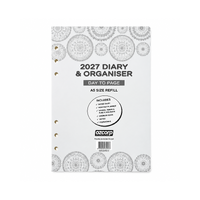 2027 Refill OzCorp A5 Day to Page, KORA5DREF27