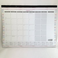 2027 Calendar OzCorp Rainbow Dot 56x43cm Desk Pad, DP05