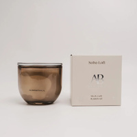Aromabotanical Scented Candle 400g Soho Loft Black Oudh & Patchouli, AB-CN-400-SHO
