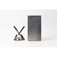 Serenity Vivid Reed Diffuser 200mL Black Oudh, Home Fragrance Co. SVV200BO